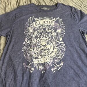 Blade Blue Graphic T-Shirt